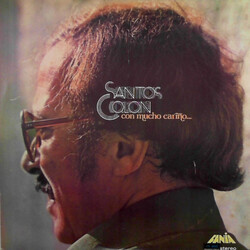 Santos Colón Con Mucho Cariño Vinyl LP USED