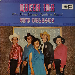 Queen Ida And The Bon Temps Zydeco Band In New Orleans Vinyl LP USED