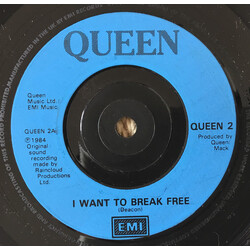 Queen I Want To Break Free Vinyl USED