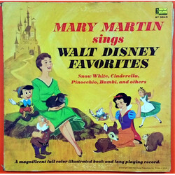 Mary Martin Mary Martin Sings Walt Disney Favorites Vinyl LP USED