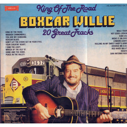 Boxcar Willie King Of The Road 20 Great Tracks Vinyl LP USED