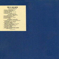 Hugh Martin Three By Hugh Martin Vinyl LP USED