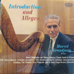 Marcel Grandjany Introduction And Allegro Vinyl LP USED