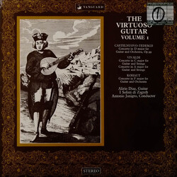 Alirio Díaz The Virtuoso Guitar Volume 1 Vinyl LP USED