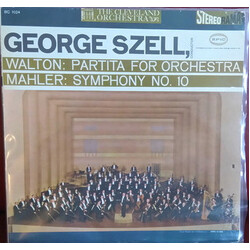 The Cleveland Orchestra / George Szell / Sir William Walton / Gustav Mahler Partita For Orchestra / Symphony No. 10 Vinyl LP USED