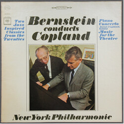 Leonard Bernstein / Aaron Copland / The New York Philharmonic Orchestra Piano Concerto / Music For The Theatre Vinyl LP USED