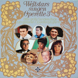 Various Weltstars Singen Operette 3 Vinyl LP USED