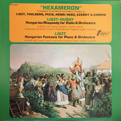 Franz Liszt / Jenő Hubay Hexameron Vinyl LP USED