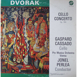 Antonín Dvořák / Gaspar Cassadó / Jonel Perlea / Vienna Pro Musica Orchestra Cello Concerto  In B Minor, Opus 104 Vinyl LP USED