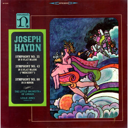 Joseph Haydn / The Little Orchestra Of London / Leslie Jones Symphony No. 35 In B-Flat Major • Symphony No. 43 In E-Flat Major ("Mercury") • Symphony 