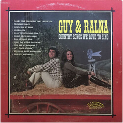 Guy & Ralna Country Songs We Love To Sing Vinyl LP USED