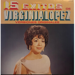 Virginia López 15 Exitos De Virginia Lopez Versiones Originales Vinyl LP USED