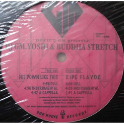 DJ GM Yoshi / Buddha Stretch Get Down Like This Vinyl USED