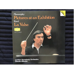 The London Symphony Orchestra / Claudio Abbado / Modest Mussorgsky / Maurice Ravel Pictures At An Exhibition- La Valse Vinyl LP USED