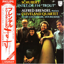 Franz Schubert / Alfred Brendel / Members Of The Cleveland Quartet / James VanDemark Piano Quintet, Op. 114 "Trout" Vinyl LP USED