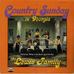 The Lewis Family Country Sunday In Georgia Vinyl LP USED