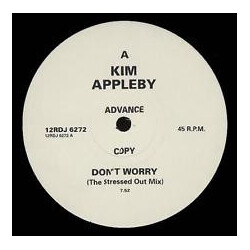 Kim Appleby Don't Worry Vinyl USED
