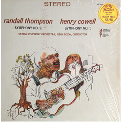 Randall Thompson / Henry Cowell / Dean Dixon (2) / Wiener Symphoniker Randall Thompson Symphony No. 2 / Henry Cowell Symphony No. 5 Vinyl LP USED