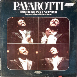 Luciano Pavarotti Hits From Lincoln Center Vinyl LP USED