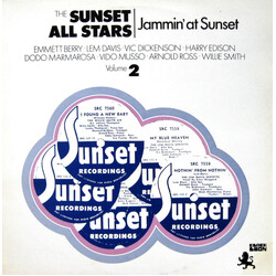 The Sunset All Stars Jammin' At Sunset - Volume 2 Vinyl LP USED