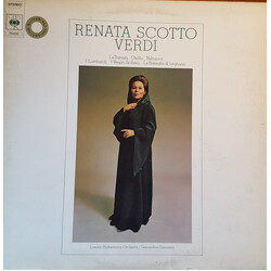 Renata Scotto / Giuseppe Verdi Renata Scotto Sings Verdi Vinyl LP USED