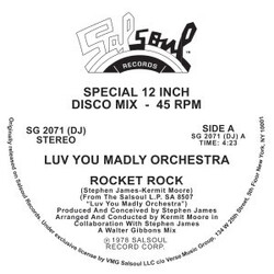 Luv You Madly Orchestra Rocket Rock / Moon Maiden Vinyl USED