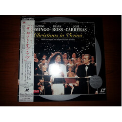 Placido Domingo / Diana Ross / José Carreras Christmas In Vienna Laserdisc USED