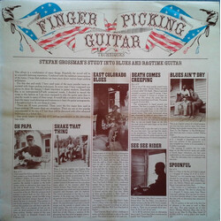 Stefan Grossman Finger Picking Guitar Techniques Vinyl LP USED