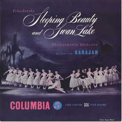 Pyotr Ilyich Tchaikovsky / Philharmonia Orchestra / Herbert von Karajan Sleeping Beauty And Swan Lake Vinyl LP USED