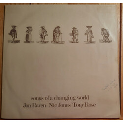 Jon Raven / Nic Jones / Tony Rose (2) Songs Of A Changing World Vinyl LP USED