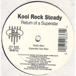 Kool Rock Steady Return Of A Superstar Vinyl USED