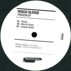 Rosco Sledge Frisson EP Vinyl USED