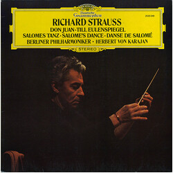 Richard Strauss / Berliner Philharmoniker / Herbert von Karajan Don Juan · Till Eulenspiegel · Salomes Tanz Vinyl LP USED