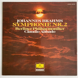 Johannes Brahms / Berliner Philharmoniker / Claudio Abbado Symphonie Nr. 2 Vinyl LP USED