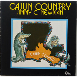 Jimmy C. Newman Cajun Country Vinyl LP USED