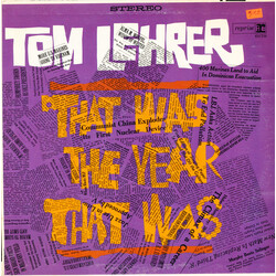 Tom Lehrer That Was The Year That Was Vinyl LP USED