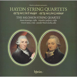 Joseph Haydn / The Salomon Quartet String Quartets Op 74 No 2 In F Major • Op 74 No 3 In G Minor Vinyl LP USED