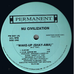 Nu Civilization Wake Up (Shay-Ama) Vinyl USED