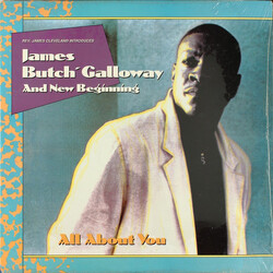 James "Butch" Galloway / New Beginning (4) All About You Vinyl LP USED