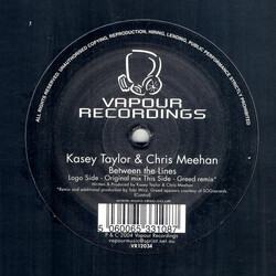 Kasey Taylor & Chris Meehan Between The Lines Vinyl USED