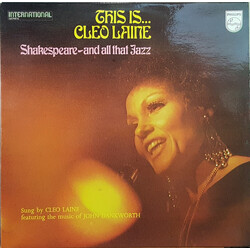 Cleo Laine This Is... Cleo Laine - Shakespeare, And All That Jazz Vinyl LP USED