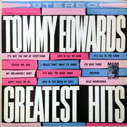 Tommy Edwards Tommy Edwards' Greatest Hits Vinyl LP USED