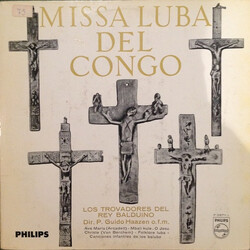 Les Troubadours Du Roi Baudouin Missa Luba Del Congo Vinyl LP USED