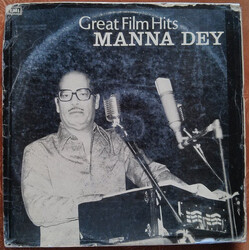 Manna Dey Great Film Hits Vinyl LP USED