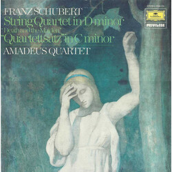 Franz Schubert / Amadeus-Quartett String Quartet In D Minor "Death And The Maiden" / "Quartettsatz" In C Minor Vinyl LP USED