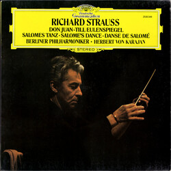 Richard Strauss / Berliner Philharmoniker / Herbert von Karajan Don Juan · Till Eulenspiegel · Salomes Tanz Vinyl LP USED