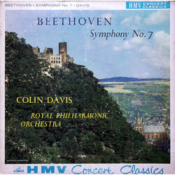 Ludwig Van Beethoven / Sir Colin Davis / The Royal Philharmonic Orchestra Symphony No. 7 Vinyl LP USED