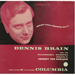 Wolfgang Amadeus Mozart / Dennis Brain / Philharmonia Orchestra / Herbert von Karajan Horn Concertos Nos. 1-4 Vinyl LP USED