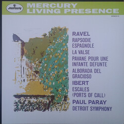 Maurice Ravel / Jacques Ibert / Detroit Symphony Orchestra / Paul Paray Rapsodie Espagnole, La Valse, Pavane Pour Une Infante Défunte, Alborada Del Gr