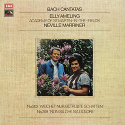 Johann Sebastian Bach / Elly Ameling / The Academy Of St. Martin-in-the-Fields / Sir Neville Marriner Cantatas Vinyl LP USED
